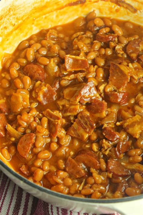 ultimate-baked-beans-with-smoked-sausage-my image