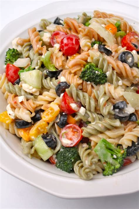 the-best-creamy-italian-pasta-salad-i-heart image