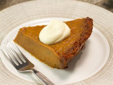 pumpkin-pie-with-gingersnap-crust-recipe-cooking image