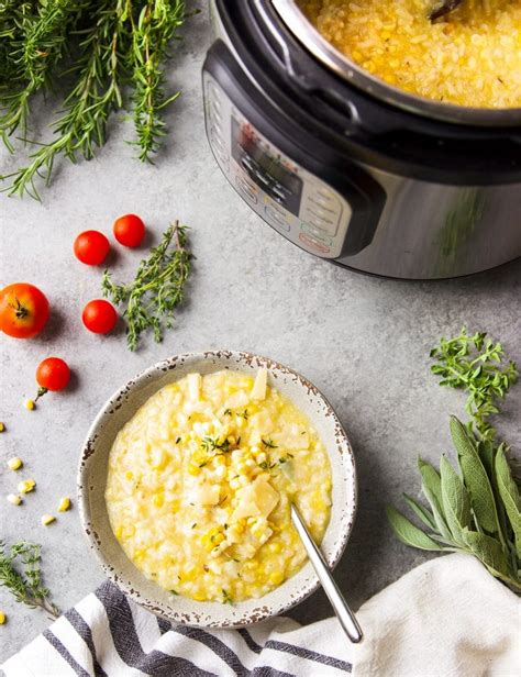 instant-pot-corn-risotto-garden-in-the-kitchen image