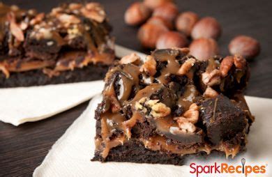 caramel-fudge-brownies-recipe-sparkrecipes image