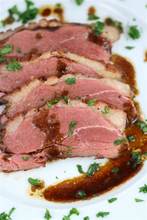 pan-seared-duck-breasts-in-red-wine-balsamic-sauce image
