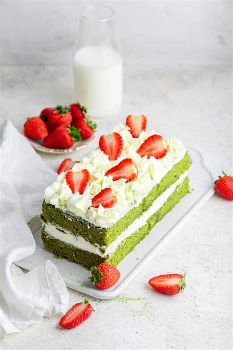 matcha-cake-green-tea-cake image