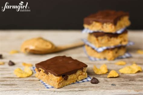 moms-chocolate-peanut-butter-cereal-bars image