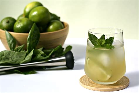 dark-rum-mojito-with-basil-recipe-food-style image