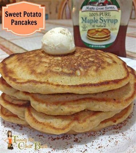 sweet-potato-pancakes-with-cinnamon-honey-butter image