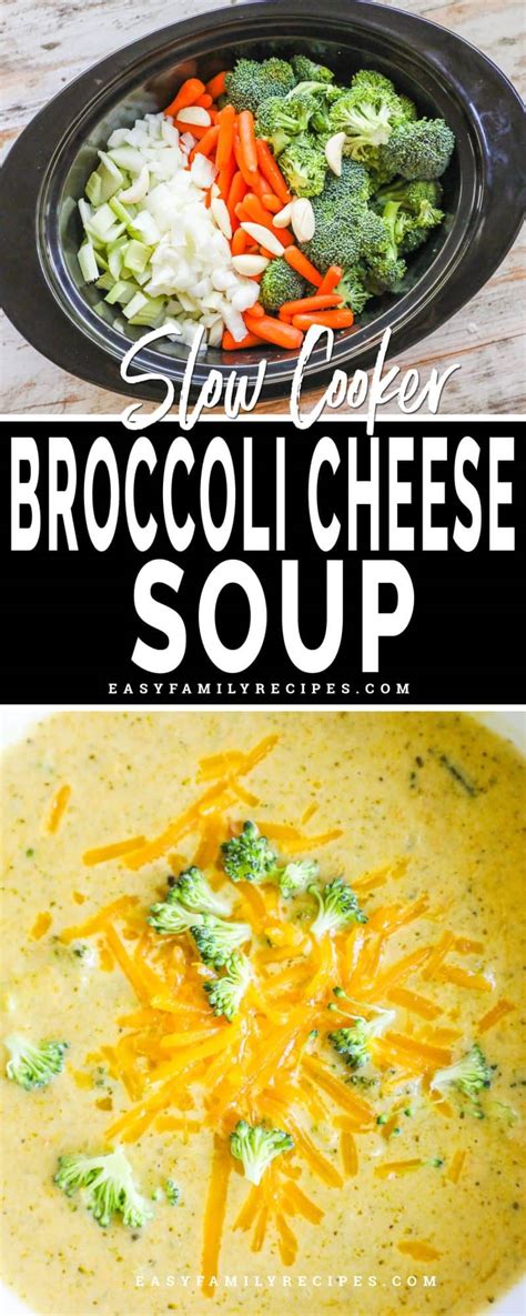 easy-crock-pot-broccoli-cheese-soup-easy-family image
