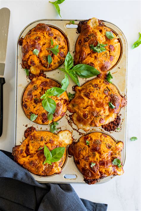 easy-pepperoni-pizza-muffins-simply-delicious image