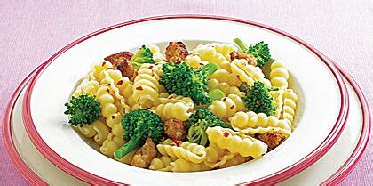 cavatelli-with-broccoli-and-sausage-recipe-myrecipes image