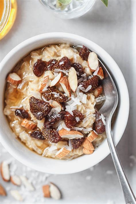 cherry-almond-oatmeal-recipe-eatwell101 image