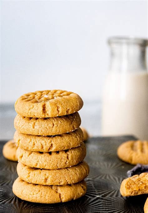 3-ingredient-peanut-butter-cookies-flourless-two-peas-their image
