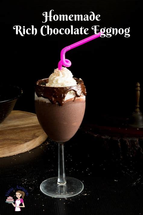 chocolate-eggnog-recipe-simple-and-easy-veena image