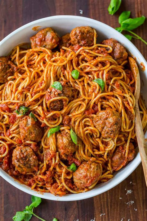 spaghetti-and-meatballs-recipe-video-natashas-kitchen image