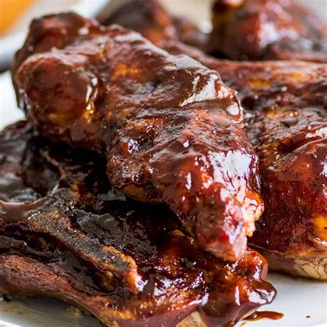 easy-country-style-pork-ribs-in-the-oven-baking-mischief image
