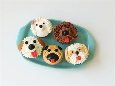 how-to-make-adorable-dog-cupcakes-food-network image