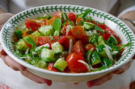 lebanese-cucumber-tomato-salad-with-mint image