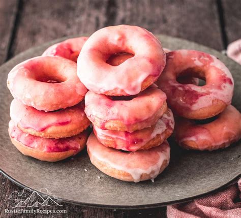 pink-old-fashioned-glazed-donuts-rustic-family image