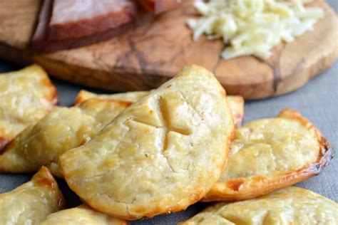 easy-ham-cheese-hand-pies-recipe-food-fanatic image