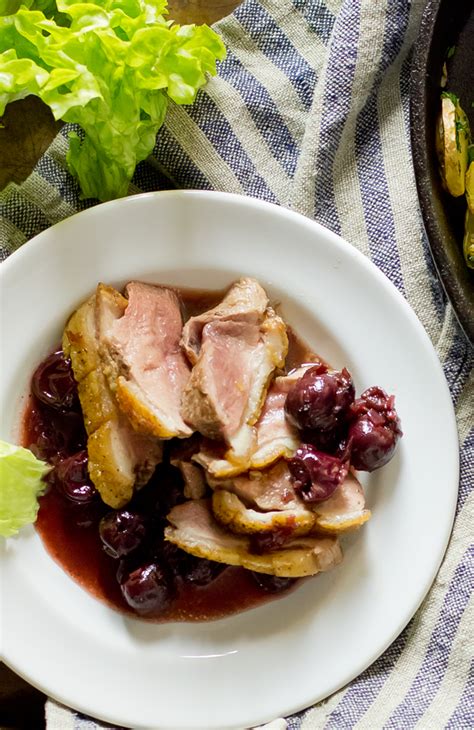 duck-breast-with-cherry-sauce-the-gourmet-gourmand image