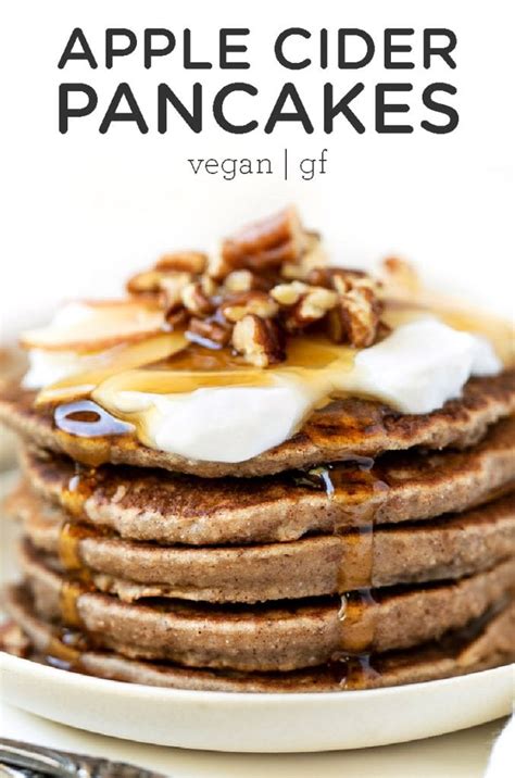 apple-cider-pancakes-recipe-gluten-free-vegan image