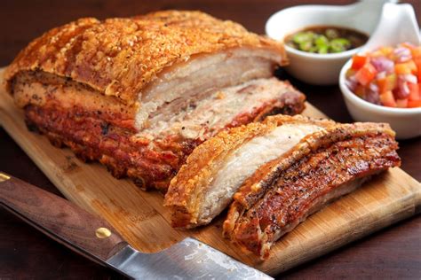 crispy-slow-roasted-pork-belly-recipe-the-spruce-eats image