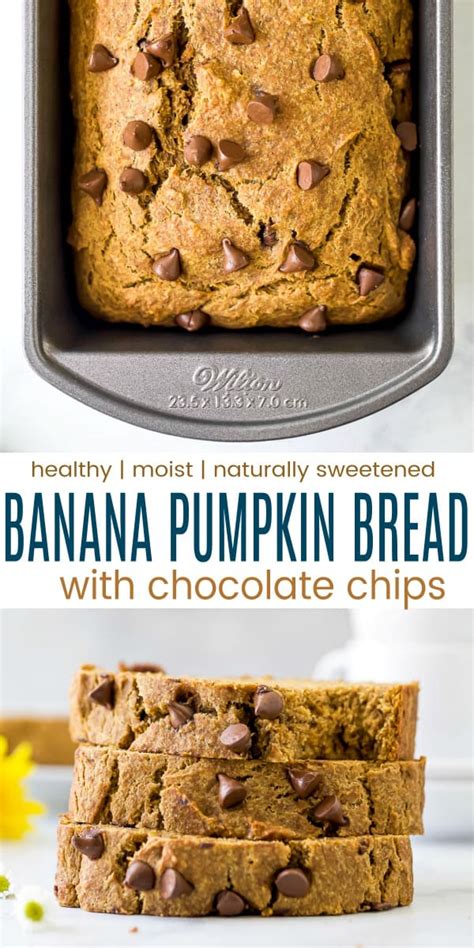 healthy-banana-pumpkin-bread-recipe-easy-fall image