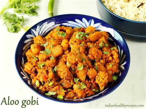 aloo-gobi-recipe-cauliflower-potato-curry-swasthis image