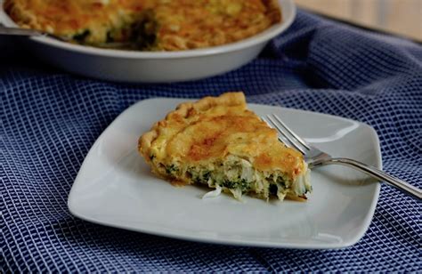 crab-and-spinach-quiche-sunnyside-cook image