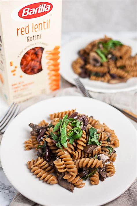 mushroom-olive-pasta-recipe-the-rustic-foodie image