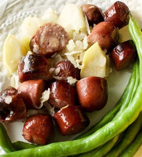 sausage-sauerkraut-casserole-homemade-food-junkie image