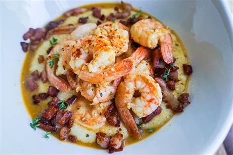 shrimp-and-cheesy-grits-a-healthy-makeover image