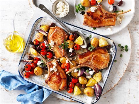 tray-baked-greek-style-pork-cutlets-australian-pork image
