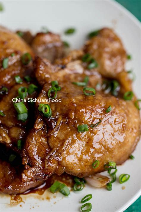 red-braised-pork-chops-china-sichuan-food image
