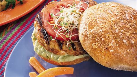 turkey-burgers-with-avocado-mayonnaise image