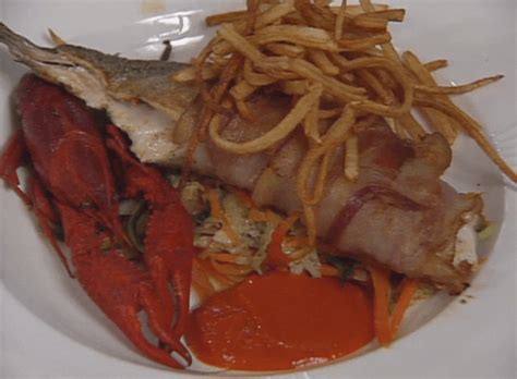bacon-wrapped-trout-stuffed-with-crawfish-food image