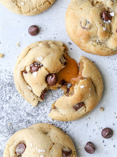 caramel-stuffed-chocolate-chip-cookies-completely image