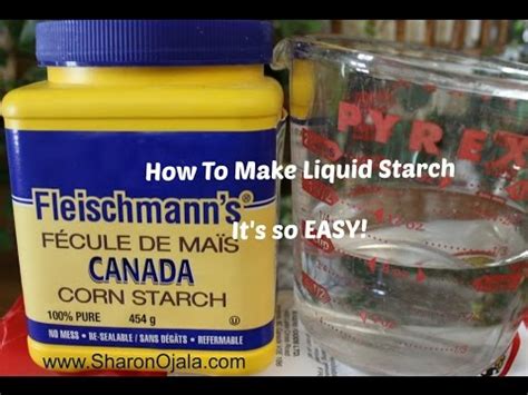 how-to-make-liquid-starch-youtube image
