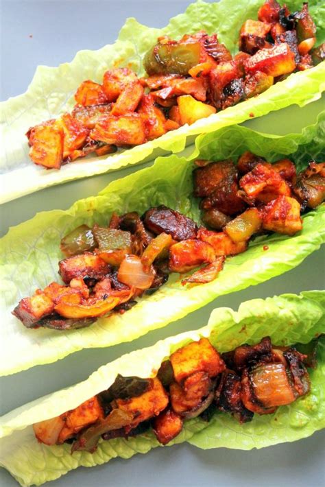 chilli-paneer-vegetarian-lettuce-wraps-happy-veggie image