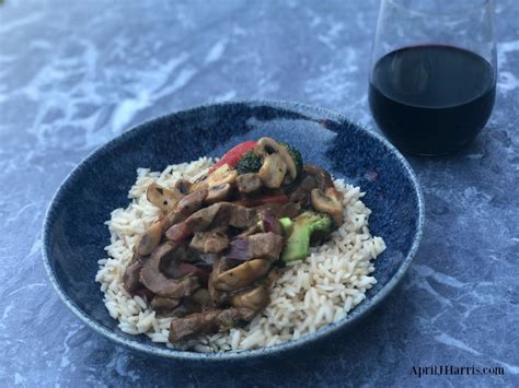 beef-and-vegetable-stir-fry-with-a-sweet-and-spicy-sauce image