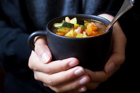 hearty-vegetable-soup-recipe-with-bacon-eatwell101 image