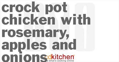 crock-pot-chicken-with-rosemary-apples-and-onions image