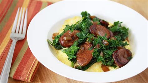 spicy-sausage-kale-and-cheesy-grits image