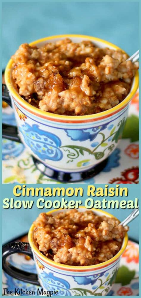 overnight-cinnamon-raisin-slow-cooker-oatmeal-the image