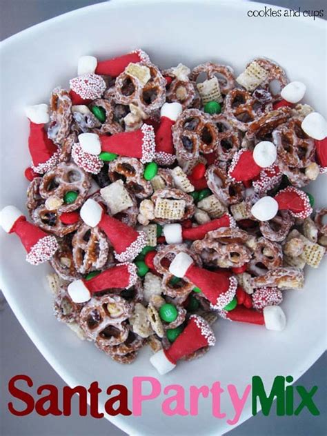 santa-hat-party-mix-easy-holiday-dessert-mix image