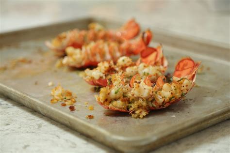 baked-stuffed-maine-lobster-tails-maine-lobster image