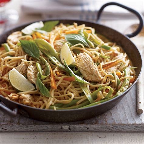 thai-chicken-coconut-noodles-recipe-delicious image