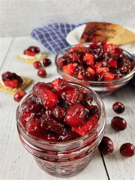 cranberry-apple-chutney-cranberry-sauce-alternative image