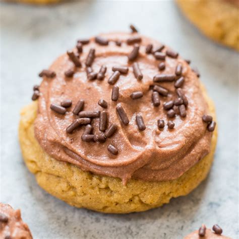 frosted-chewy-peanut-butter-cookies-from-scratch image