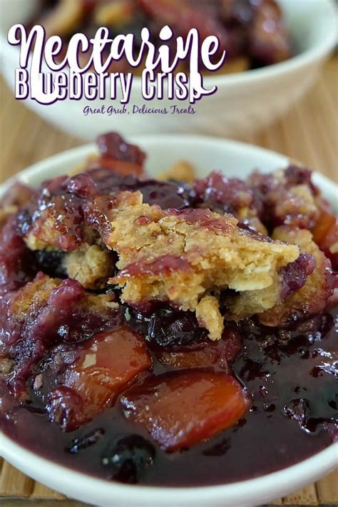 nectarine-blueberry-crisp-great-grub-delicious-treats image