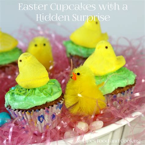 easter-cupcakes-with-a-hidden-surprise-recipes-food-and-cooking image